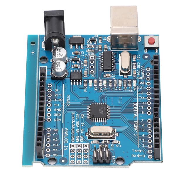 Utviklingskortmodul med mikroprosessorkontroller for R3