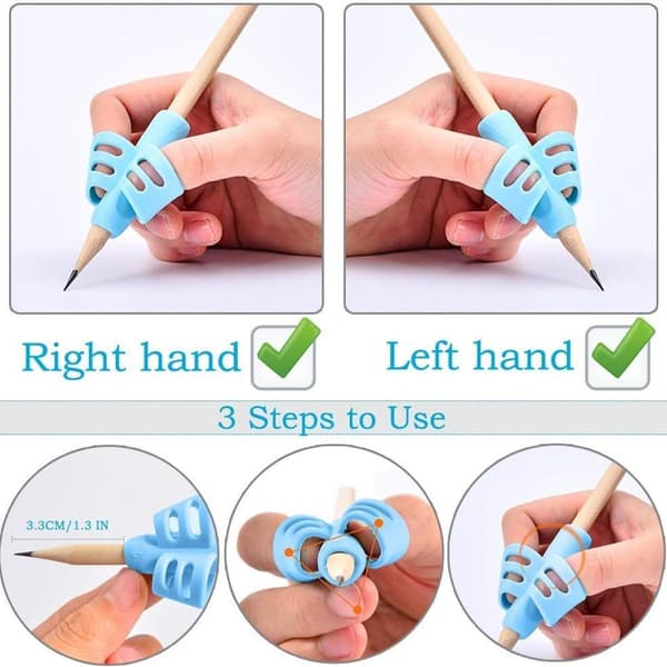 Pen Grip, 6 Pieces Silicone Writing Aid Training for Children