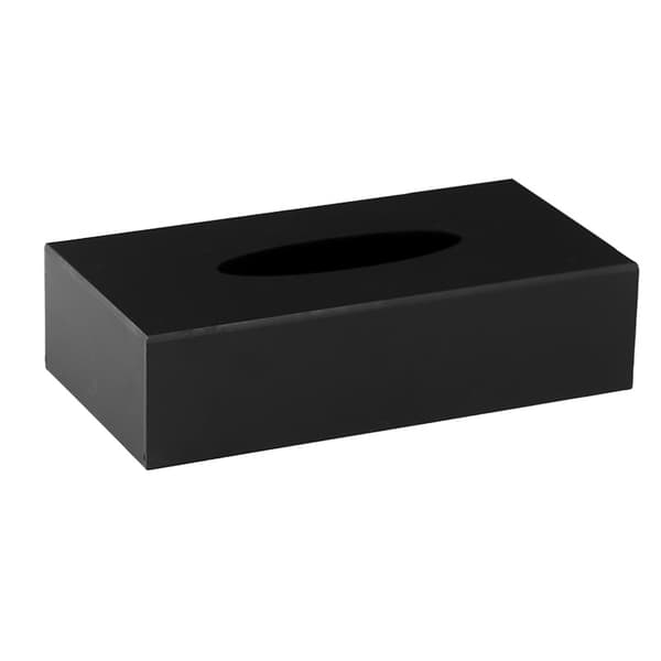 Akryl vevsboks og lokk rektangulær, 24x12.3x6.2cm
