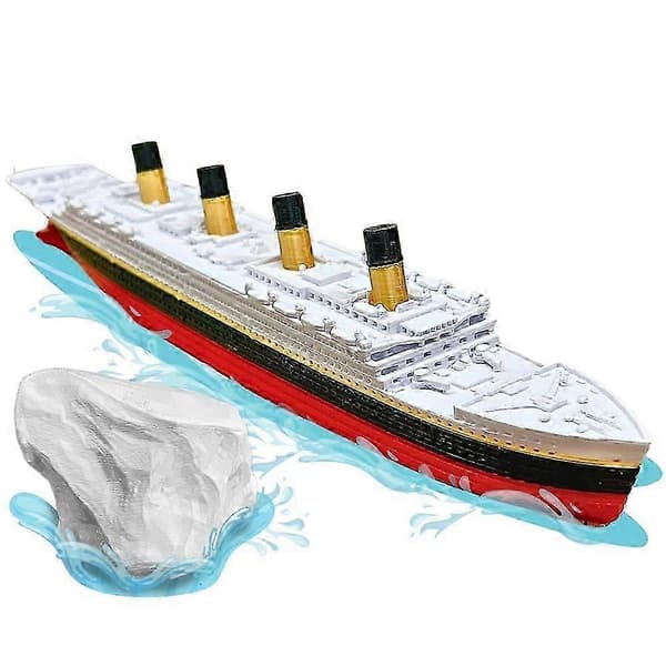 Realistic Split Titanic Bathtub Toy and Pool Toy, Titanic Decoration, Historically Accurate Breakable Titanic Boat