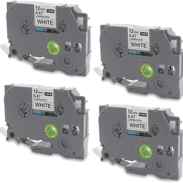 Compatible Label Tape Replacement for TZe-231 TZ-231 4-pack