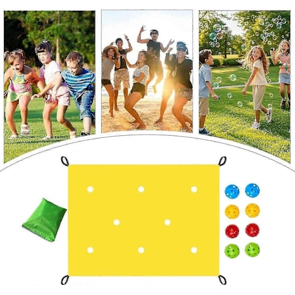 Engaging Hole Tarp Teambuilding Activity for Corporate Groups and Youth Events