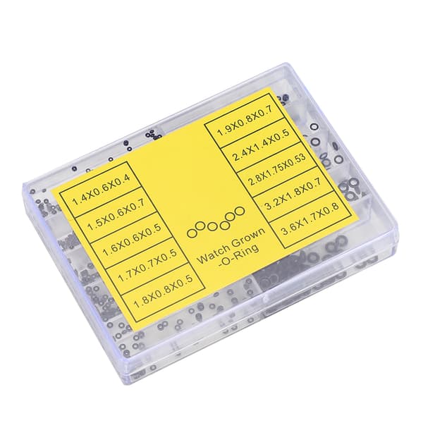 500 Pcs Watch Head Waterproof Ring Watch Crown O-ring Waterproof Seals Watch Repair Tool