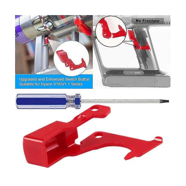 Upgraded Trigger Button for V10 V11 Vacuum Cleaner Heavy Duty Replacement Trigger Button