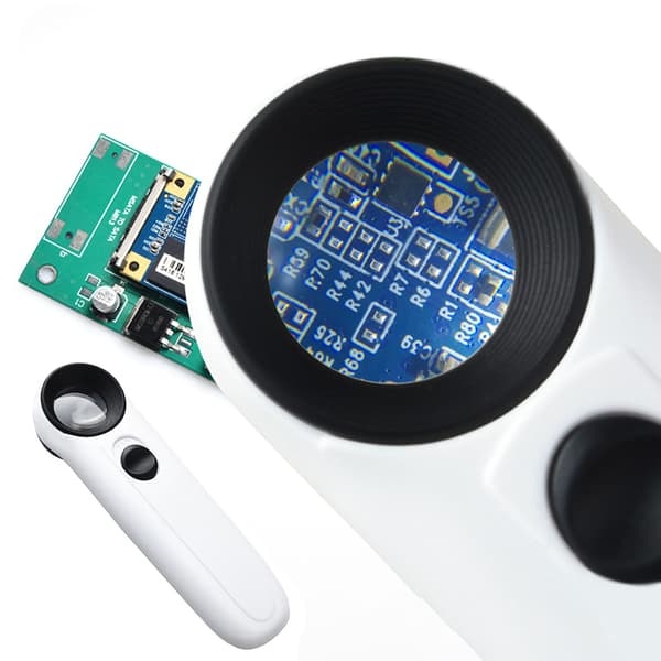 40x Magnifier with LED Light Multifunctional Jewelry Identification Tool for Elderly Use 1pc 1pc