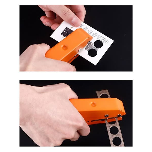 Edge Banding Punching Pliers Punching Tool Masking Pliers 15MM Screw Hole Drill Cap Woodworking Tool