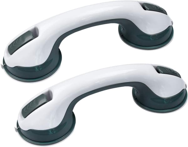 Badhandtag med sugpropp Starkt sugproppshandtag (2-pack)