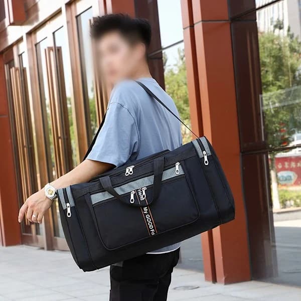 Large Spacious Foldable Portable Travel Bag, Long and Short Duffel Bag Waterproof