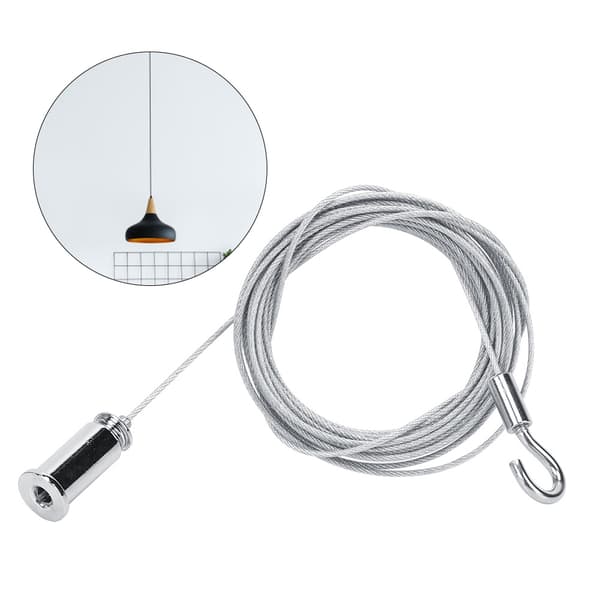 Ståltrådslampe i taklampe, tilbehør til pendellamper