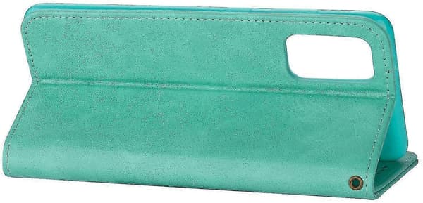 Samsung A51 Case, Magnetic Folio Flip Wallet Leather Stand Function Zipper Protective Case With Wrist Strap, Wallet Case For Samsung Galaxy A51 - (