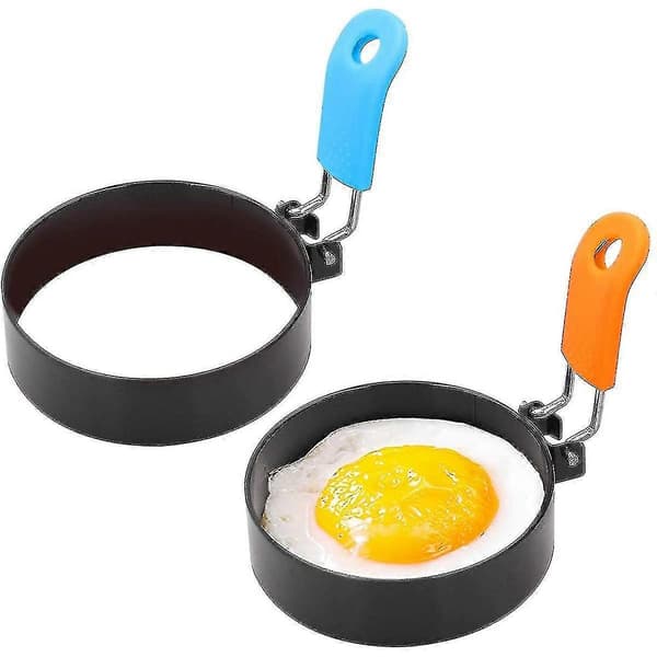 Muffins Egg Stekeform Kjøkken Omelettform Eggring Sandwich Frokost Matlaging Rustfritt Stål