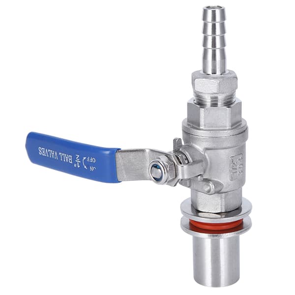 304 Stainless Steel Internal Thread 1/2 inch Beer Kettle Ball Valve Home Brewing Accessory