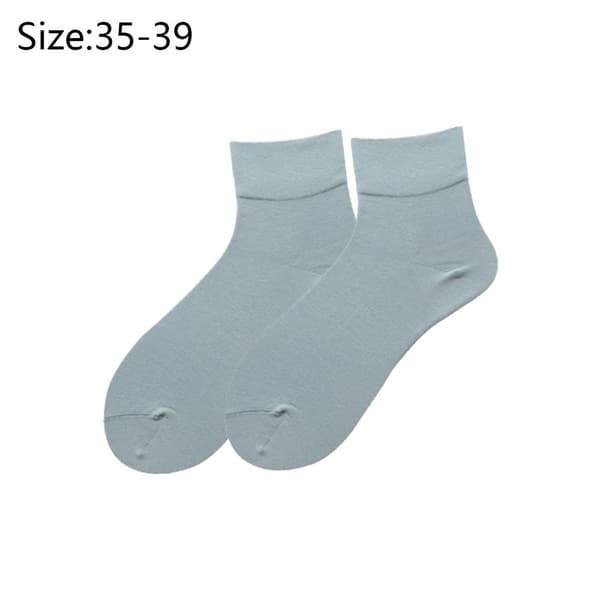 Women's Thin Cotton Socks, Soft Bootie Socks for Women, Top Combination 3 KLB