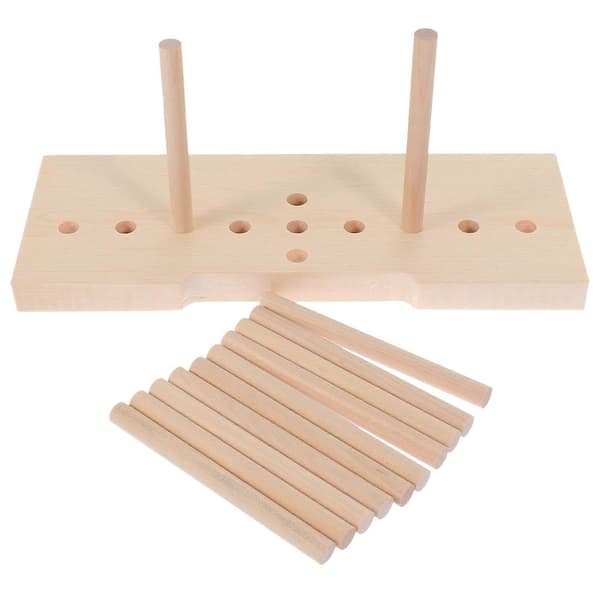 Brown Wooden Bow Maker for Party 1 Set Bow Making Tool