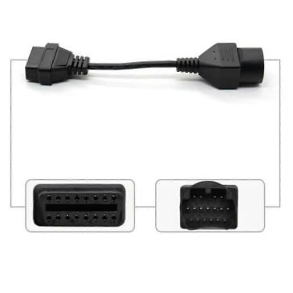 For Mazda 17Pin To 16Pin OBD2 OBD II Cable Connector Cable for Mazda 17 Pin Connection Adapter ST1M709