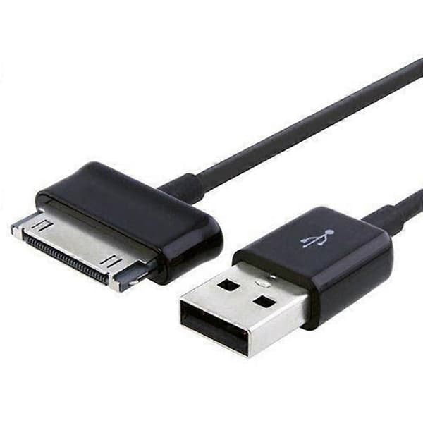 Samsung Galaxy Tab 2m USB-opladnings- og datasynkroniseringskabel - Sort