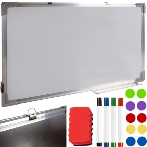 Whiteboard with accessories / Whiteboard - 60x90cm White Vit white