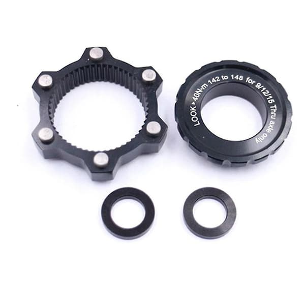 Center Lock Nav Boost Adapter, CenterLock til 6-huls bag 12X142 til 12X148, CenterLock til skivebremse