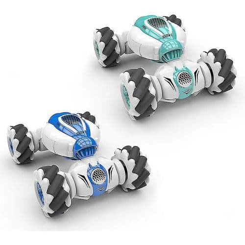 Blå S-012 RC Stuntbil Fjernkontroll Klokke Gester Sensor