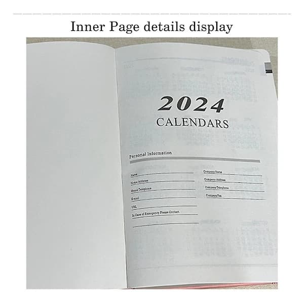 2024 Diary A5 Weekly Diary A5 Daily Planner Notebook For Office Christmas Gift Diary For 2024