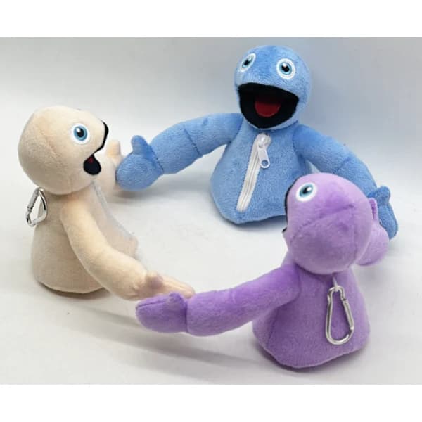 Yeeps: Hide and Seek Plush Toys - Cute Interactive Toys to Stimulate Imagination Beige