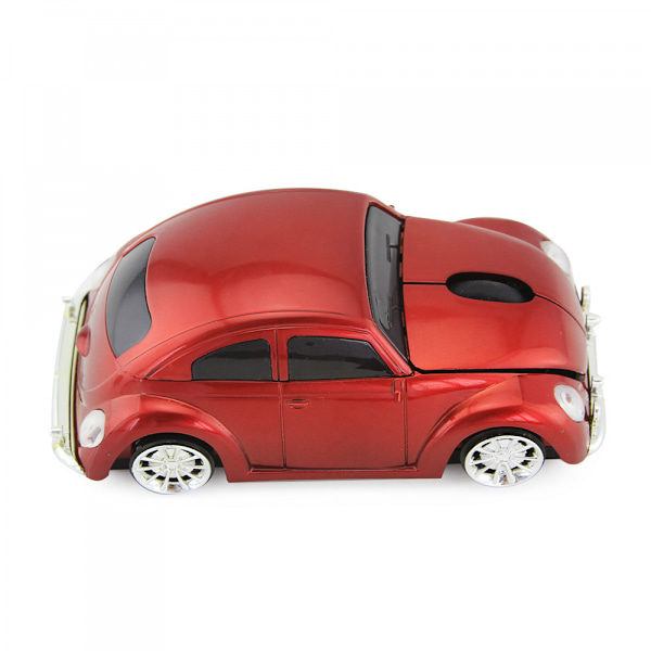 Beetle Car Mouse/Volkswagen Beetle/2.4G Wireless Mouse Red
