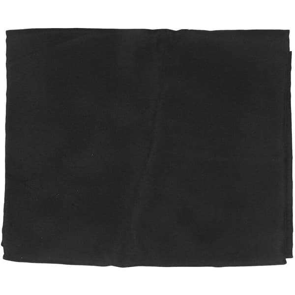 2 stk svart duk, 6 fot rektangulær duk - vaskbar flekk- og rynkefri polyester
