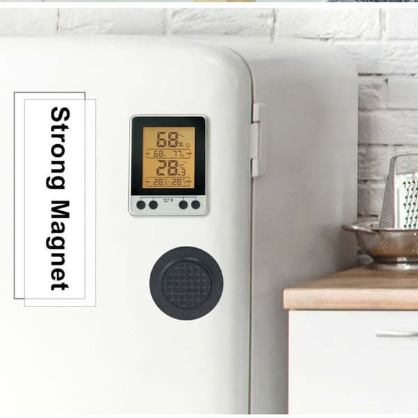 Mini digitalt termometer hygrometer innendørs temperatur praktisk temperatursensor fuktighetsmåler instrument