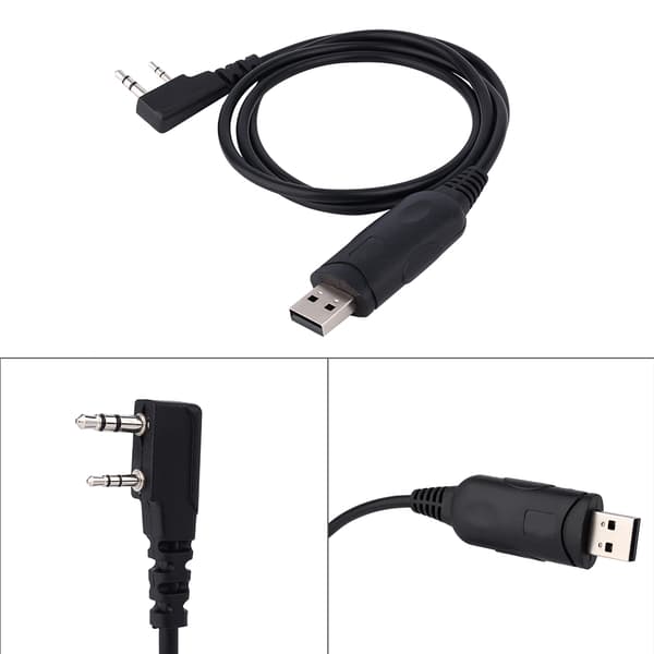 USB-programmeringskabel UV 5R-kabelradio Walkie Talkie til BaoFeng Wanhua Kenwood