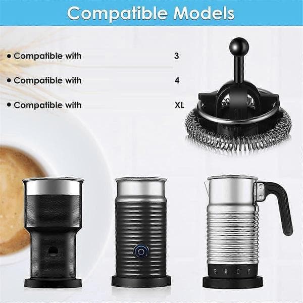 Mælkeskummerlåg og mælkeskummerpiskeris til Nespresso Aeroccino 3