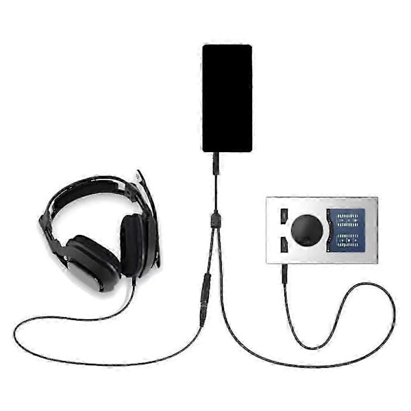 Chat Link Pro -kaapeli chat-sovitin johto Xbox Onelle, PS4:lle ja Switchille