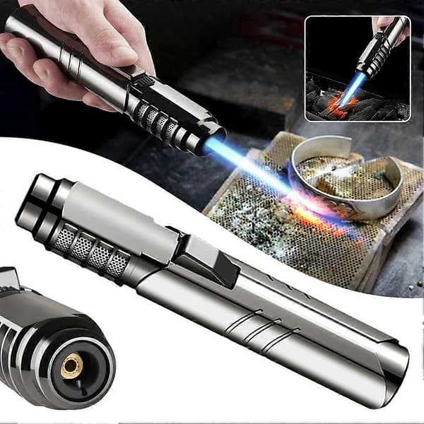 Rak Jet-Flame Butanlighter Let Håndholdt Lighter til Camping BBQ