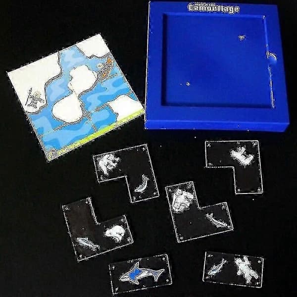 2024 Challenges IQ Training Smart Game North Pole Bear Camouflage Thinking Kids Puzzle Toy