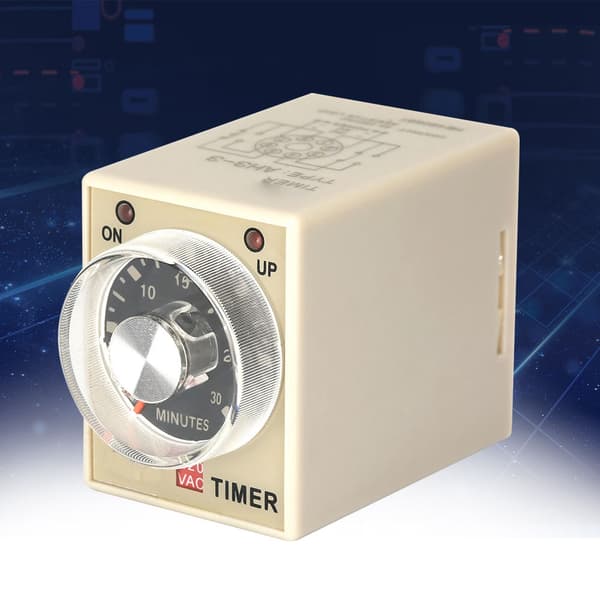 220VAC 30 minutter forsinkelsestimer tidsrelé AH3-3(30M)