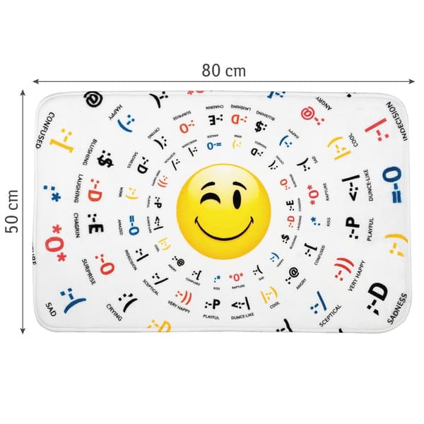 Tatkraft, Kylpyhuonematto - Emotions multifärg multicolor