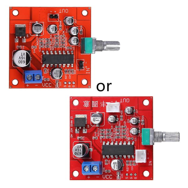 PT2399 Mikrofon Reverb Plade Efterklangsmodul Uden Forforstærker til DC 6V-15V db