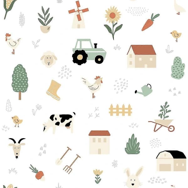 My Kingdom Country Farm Multi Tapetti M51507
