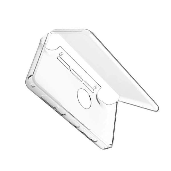 For AYN THOR TPU Case Transparent Protective Shell for Dual Screen Game Console with Storage Bag