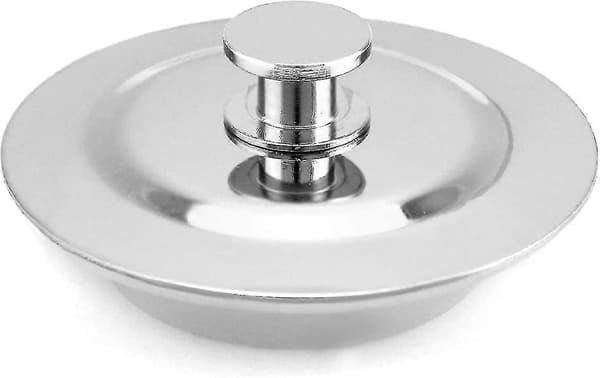 1-pak Universal Badekarprop, Vaskeprop, Afløbsprop i Rustfrit Stål, 39 mm Hul, Vaskeprop til Badeværelse og Køkkenvask