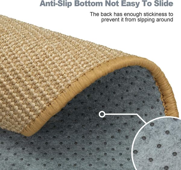 Cat Scratch Mat, Cat Scratch Mat Woven Rope Natural Sisal N