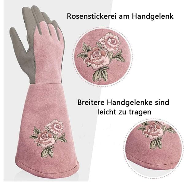 Andningsbara roshandskar för trädgårdsmästare och bönder