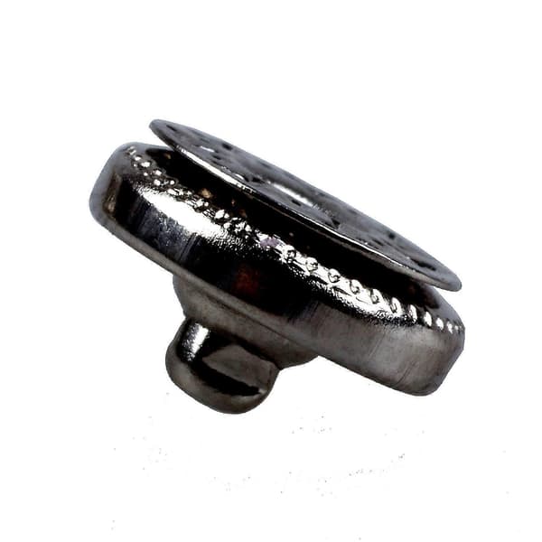 50 sæt metal trykknapper uden syning, 10 mm