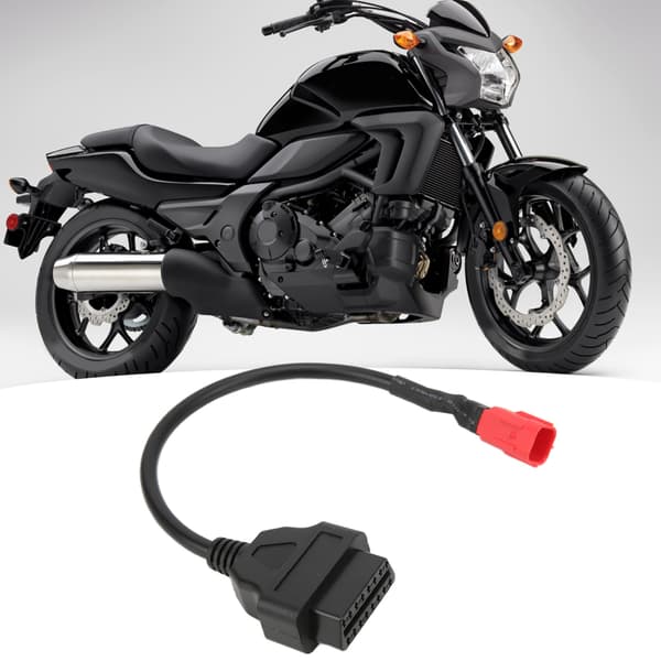 Professional OBD Cable Connector 16Pin to 6Pin Diagnostic Scanner Adapter for Motorcycle