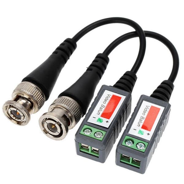 10 stk CCTV Video Balun CCTV Tilbehør Passive Transceivere 600m Avstand UTP Balun BNC Kabel Ca