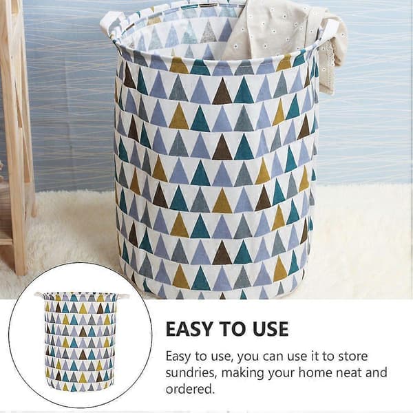 Dirty Laundry Storage Basket, Fabric Sundries Storage Bucket