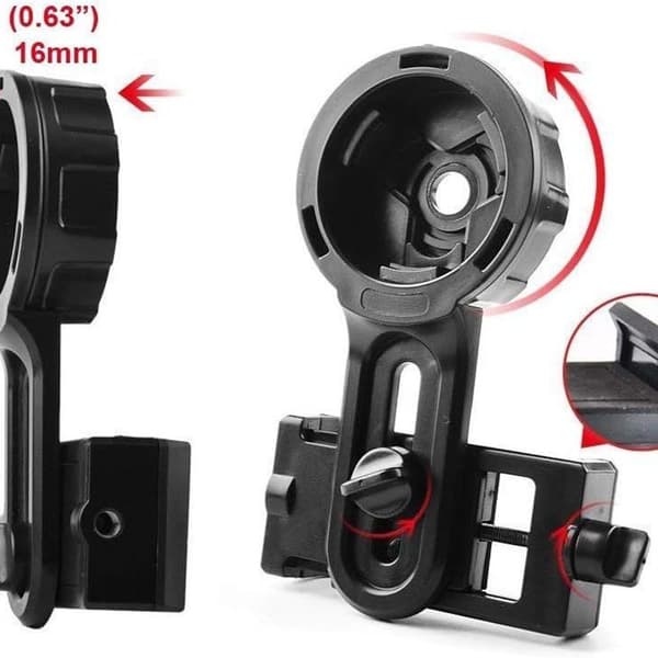 Adapterfeste for mobiltelefonfotografering - Kompatibelt teleskop