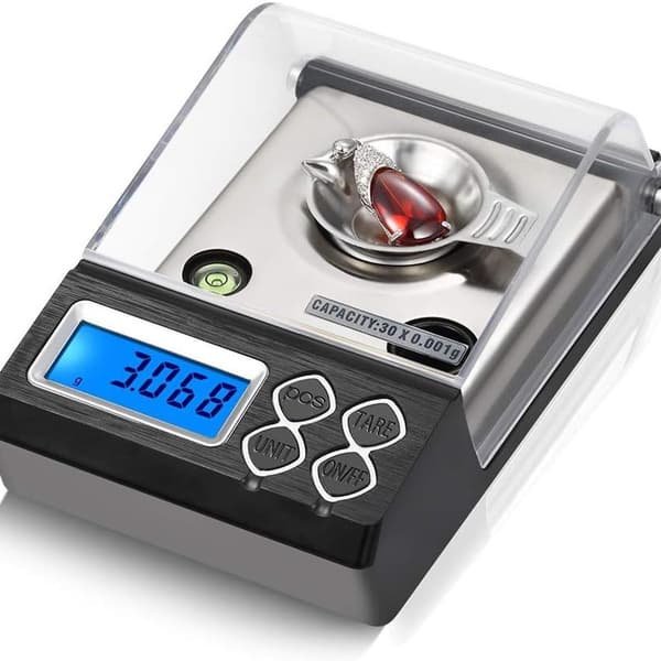 Digital Scale 30g 0.001g High Precision Electronic Scale Powder Scale KLB