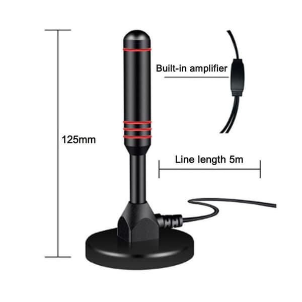 DVB-T2 antenne TV-antenne HDTV-antenne dvbt-antenne/solid kerne for maksimal KLB