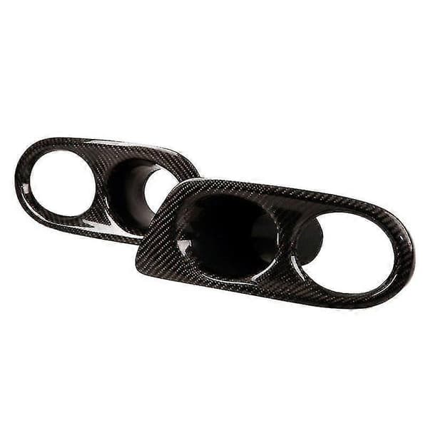 Ekte Karbonfiber Tåkelysdeksel Omgir Kanal for 3-serie E46 01-06