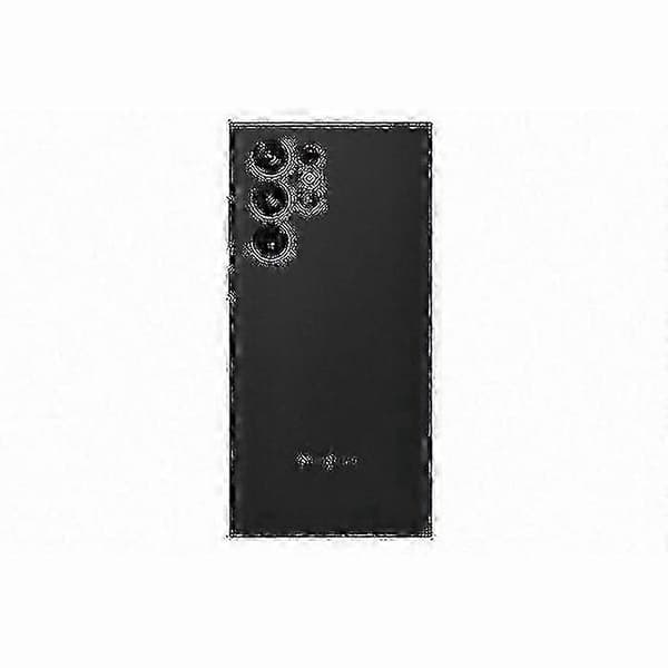 Clear View Cover Etui til Galaxy S22 Ultra 5g - SortP20211224231